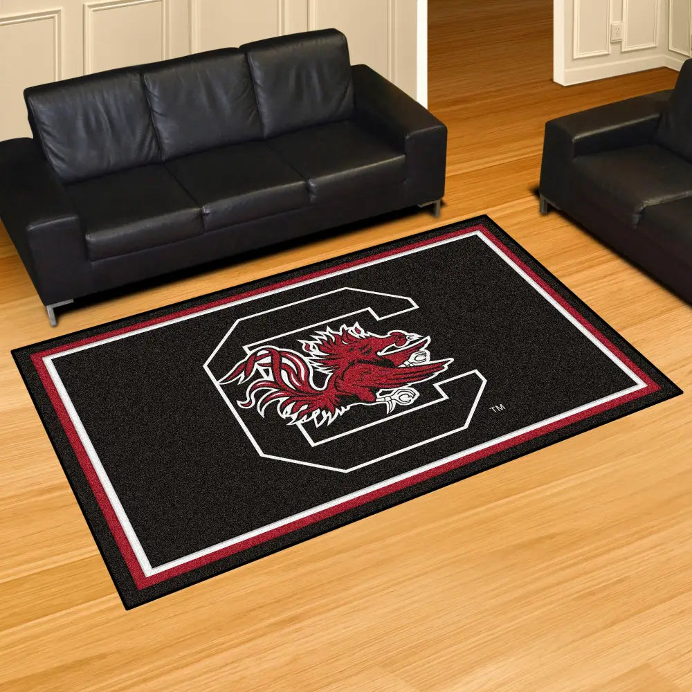 University of South Carolina Plush Rug  College Area Rug - Fan Rugs