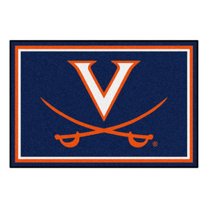 University of Virginia Plush Rug - College Area Rug