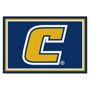 UTC - University of Tennessee Chattanooga Plush Rug  College Area Rug - Fan Rugs