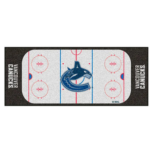 Vancouver Canucks Rink Runner - 30’’x72’’ - NHL Rink Runner