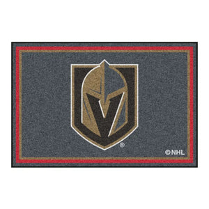 Vegas Golden Knights Plush Rug  NHL Area Rug - Fan Rugs