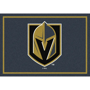 Vegas Golden Knights Team Spirit Rug  NHL Area Rug - Fan Rugs