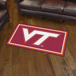 Virginia Tech Plush Rug - 3’x5’ (36’’x 60’’) - College Area Rug