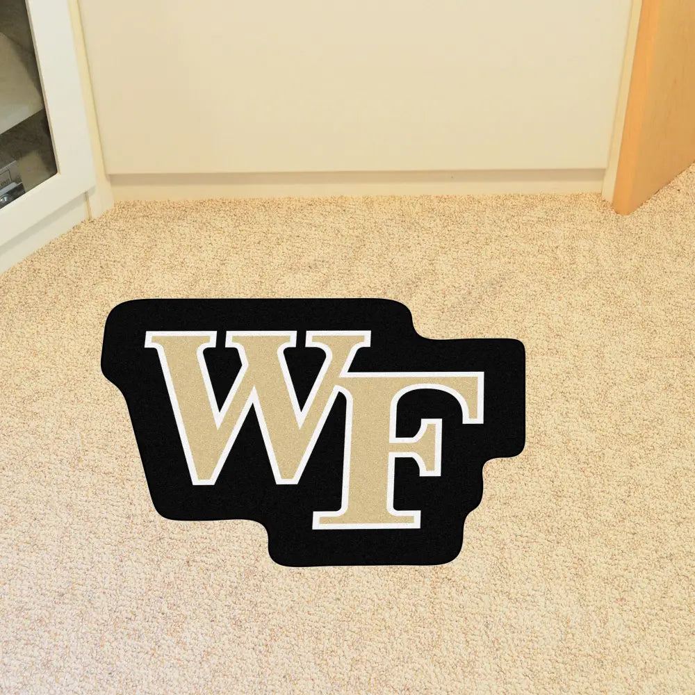 Wake Forest University Mascot Mat - 30’’ x 39.5’’ - College Mascot Matt