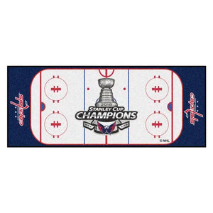 Washington Capitals 2018 Stanley Cup Rink Runner - 30’’x72’’ - NHL Rink Runner