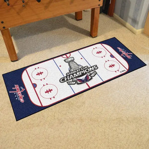 Washington Capitals 2018 Stanley Cup Rink Runner - 30’’x72’’ - NHL Rink Runner