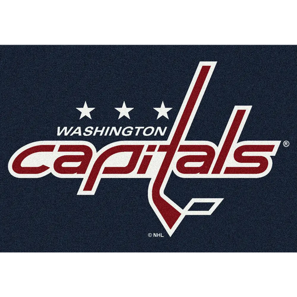 Washington Capitals NHL Team Spirit Rug - Fan Rugs