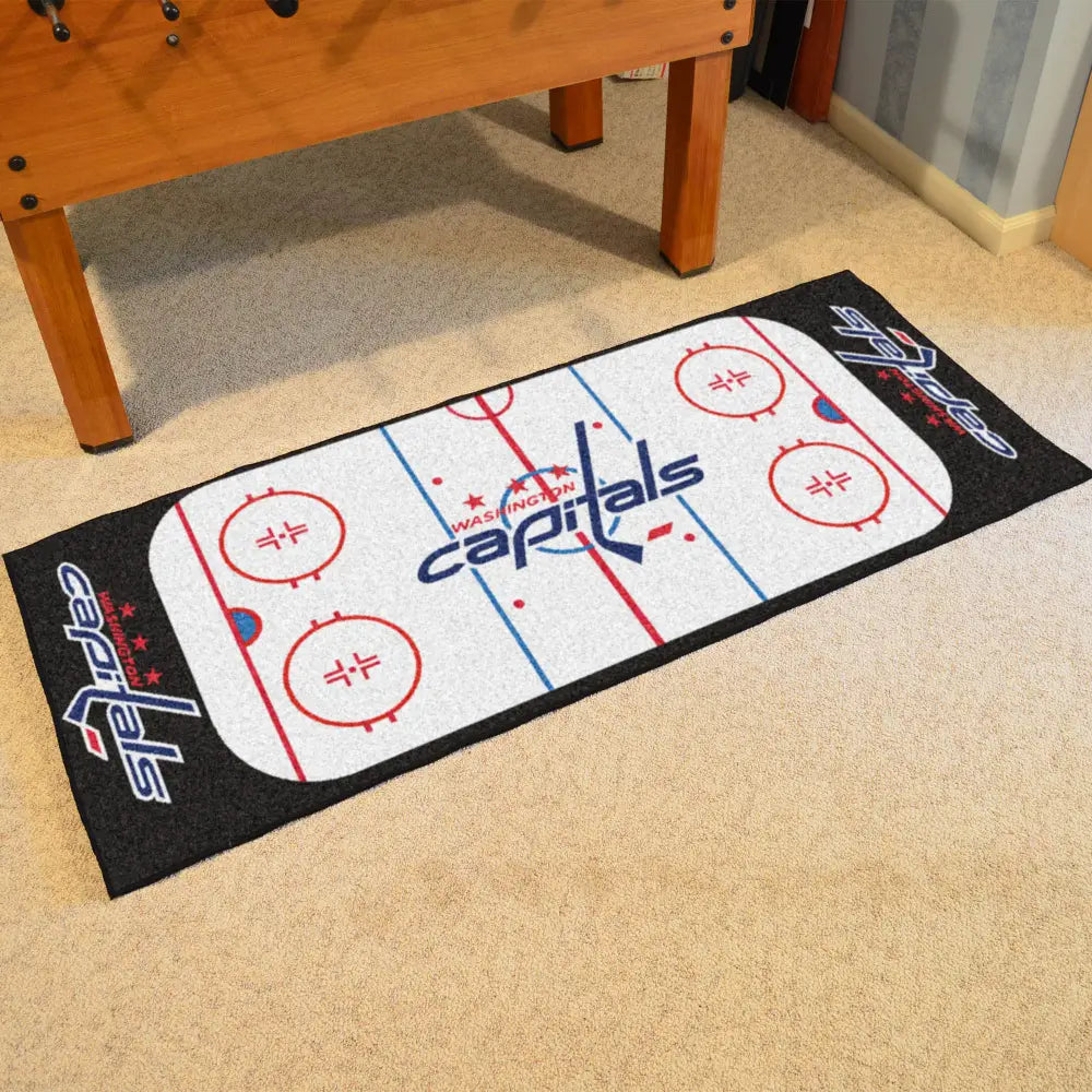 Washington Capitals Rink Runner - 30’’x72’’ - NHL Rink Runner