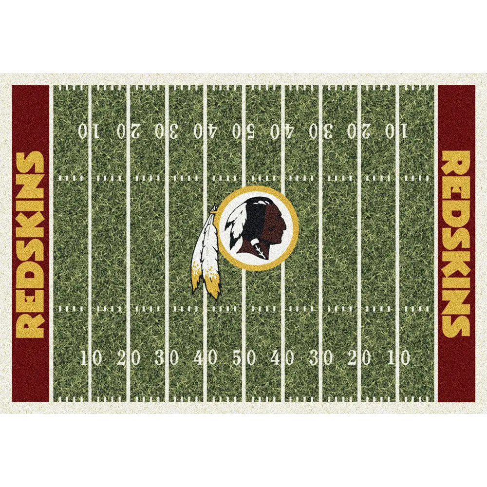 Washington Redskins NFL Football Field Rug - Fan Rugs