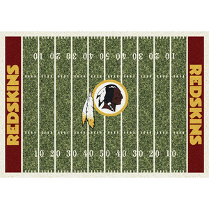 Washington Redskins NFL Football Field Rug - Fan Rugs