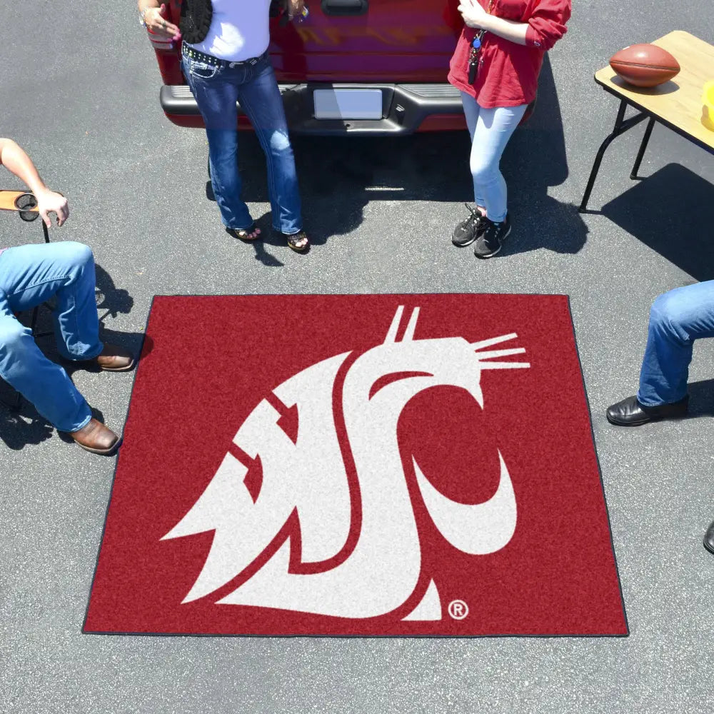 Washington State University Tailgater Mat - 59.5’’ x 94.5’’ - College Tailgater Mat