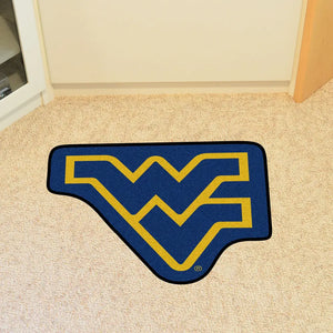 West Virginia University Mascot Mat - 30.8’’ x 30’’ - College Mascot Matt