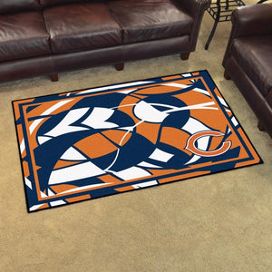 Chicago Bears X-Fit 4x6 Plush Rug  NFL Area Rug - Fan Rugs