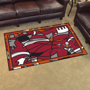 Tampa Bay Buccaneers X-Fit 4x6 Plush Rug  NFL Area Rug - Fan Rugs