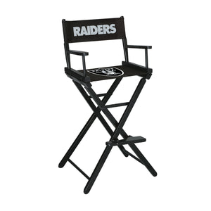 Las Vegas Raiders Bar Height Directors Chair