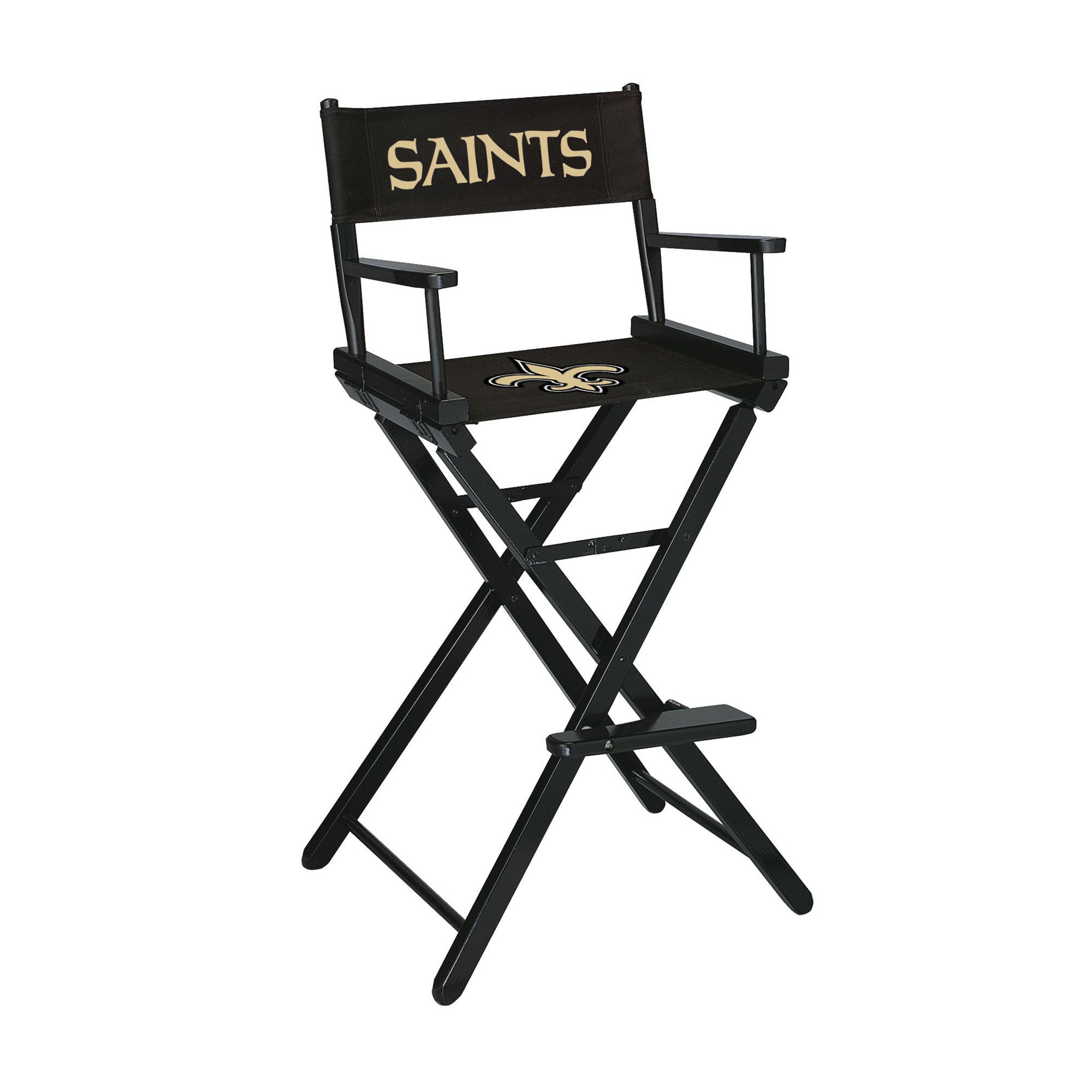 New Orleans Saints Bar Height Directors Chair