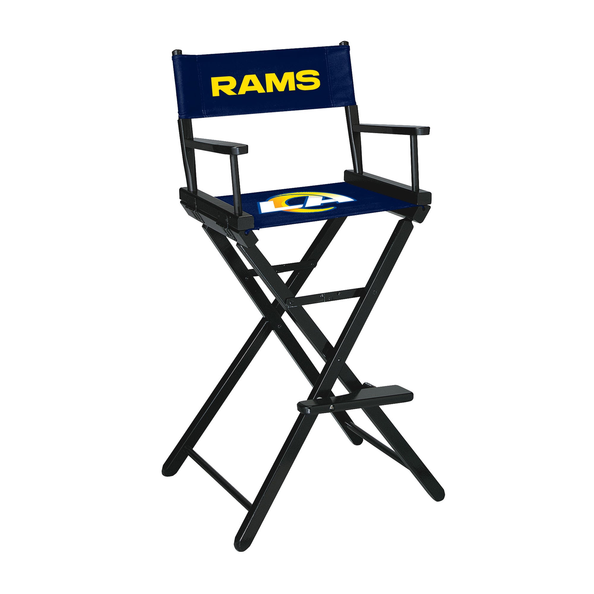 Los Angeles Rams Bar Height Directors Chair