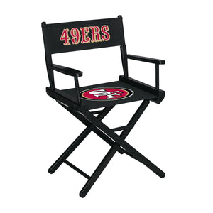 San Francisco 49ers Table Height Directors Chair