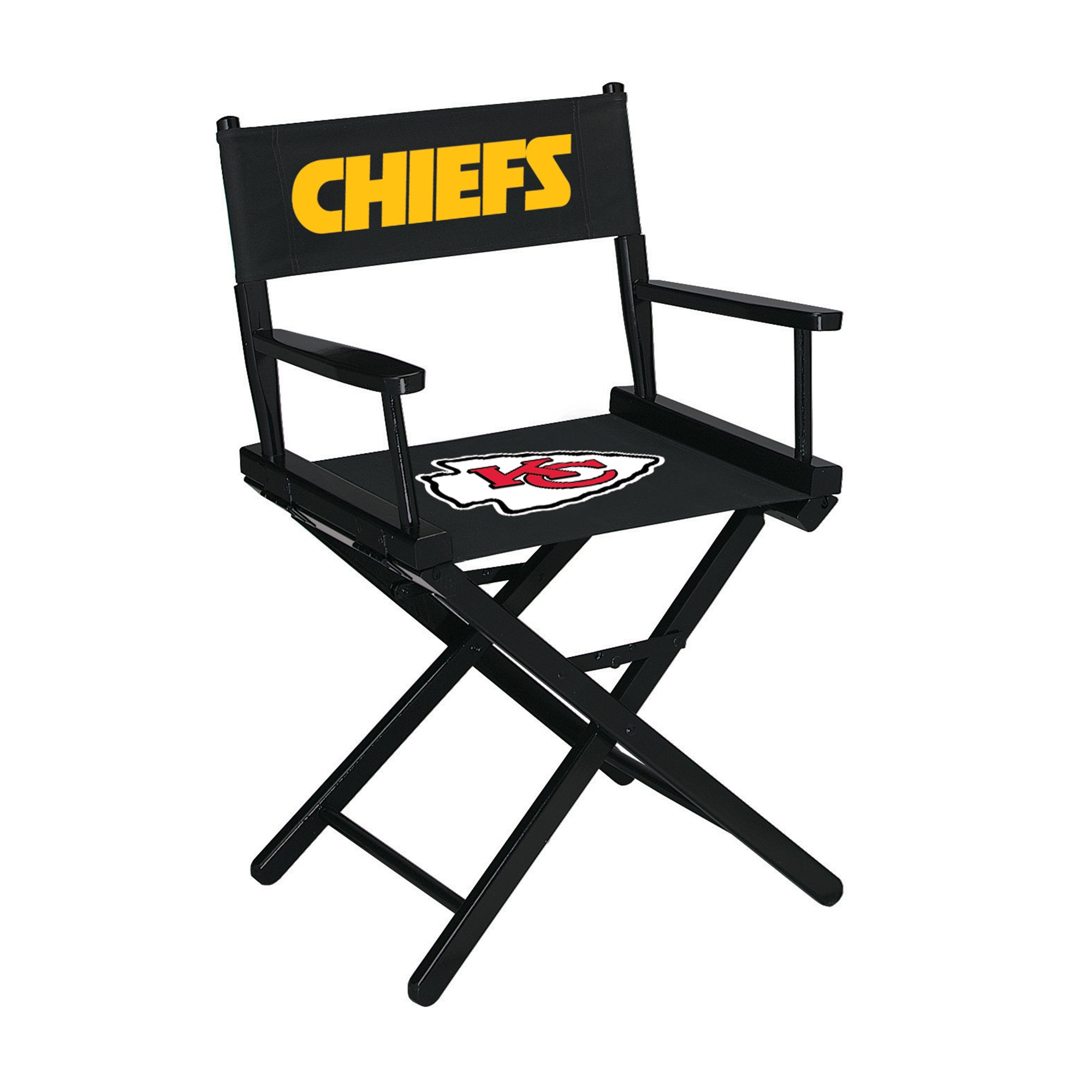 Kansas City Chiefs Table Height Directors Chair