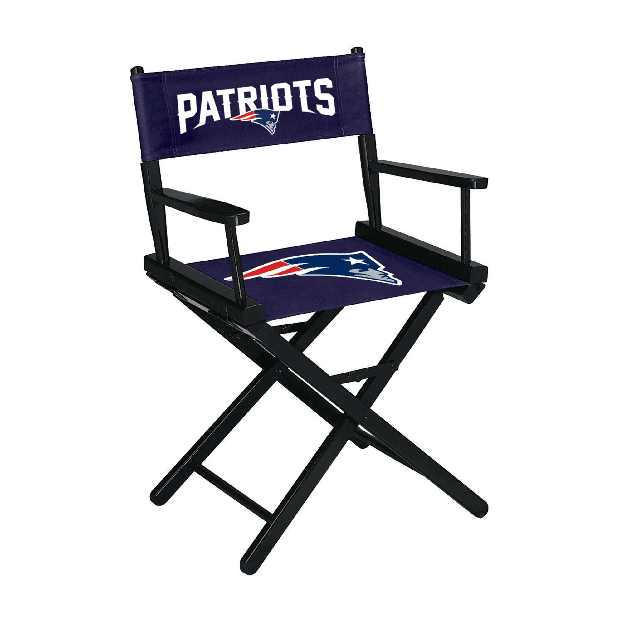 New England Patriots Table Height Directors Chair