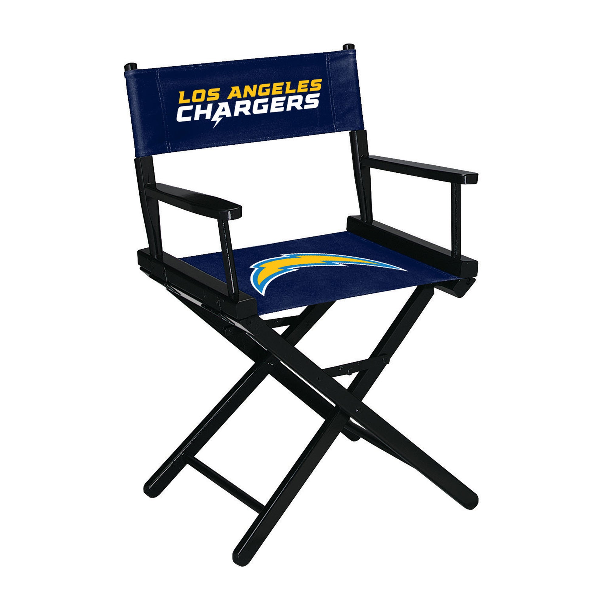 Los Angeles Chargers Table Height Directors Chair