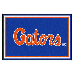University of Florida Gators Plush Rug  College Area Rug - Fan Rugs