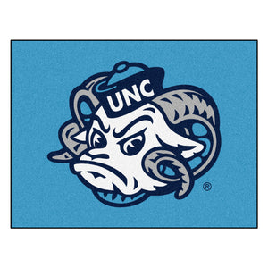 University of North Carolina - Chapel Hill - UNC Mascot All Star Mat  college all star mat - Fan Rugs