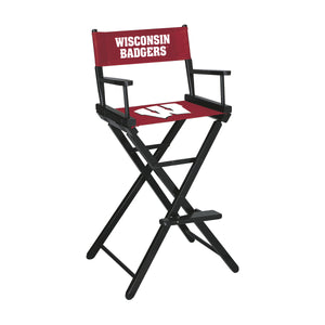 University of Wisconsin Bar Height Directors Chair