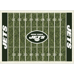 New York Jets NFL Football Field Rug