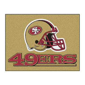 San Francisco 49ers All Star Mat  NFL All Star Mat - Fan Rugs