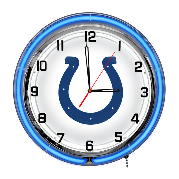 NFL Seattle Seahawks Chrome Wall Clock