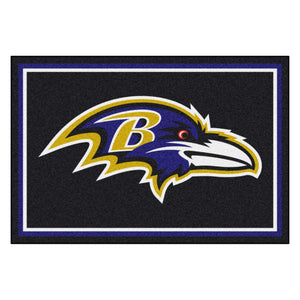 Baltimore Ravens Plush Rug