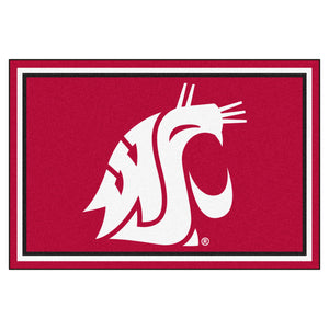 Washington State University Plush Rug
