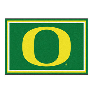 University of Oregon Plush Rug  College Area Rug - Fan Rugs