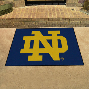 Notre Dame All Star Mat  college all star mat - Fan Rugs