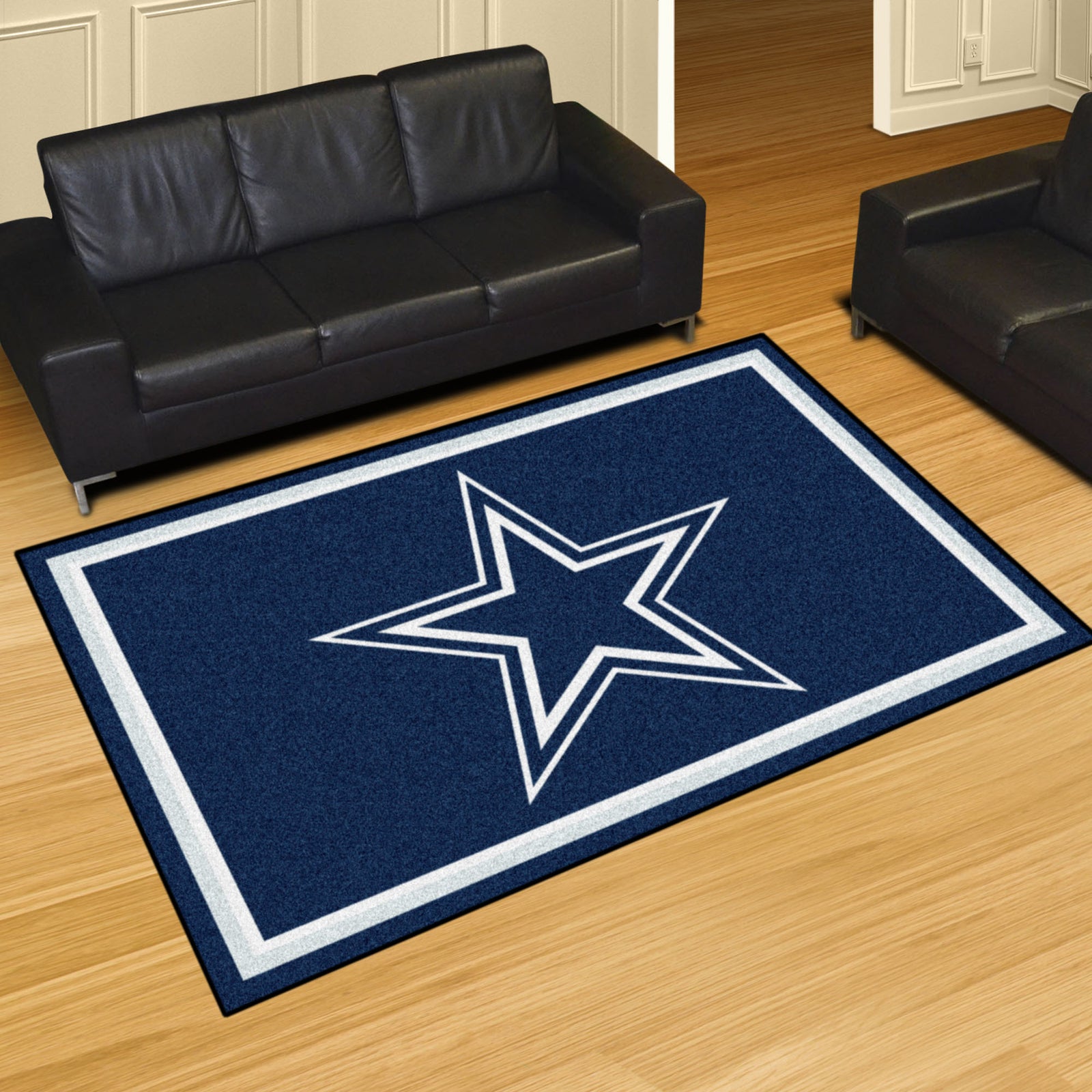 Dallas Cowboys Area Rug Rugs Living Room Bedroom Soft Flannel