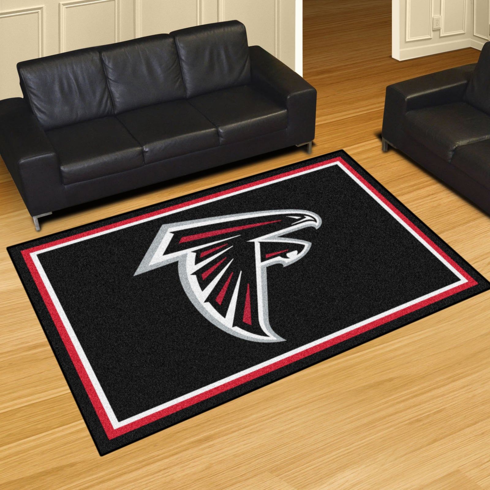 Atlanta Falcons Distressed Rug Multiple Sizes For Sale