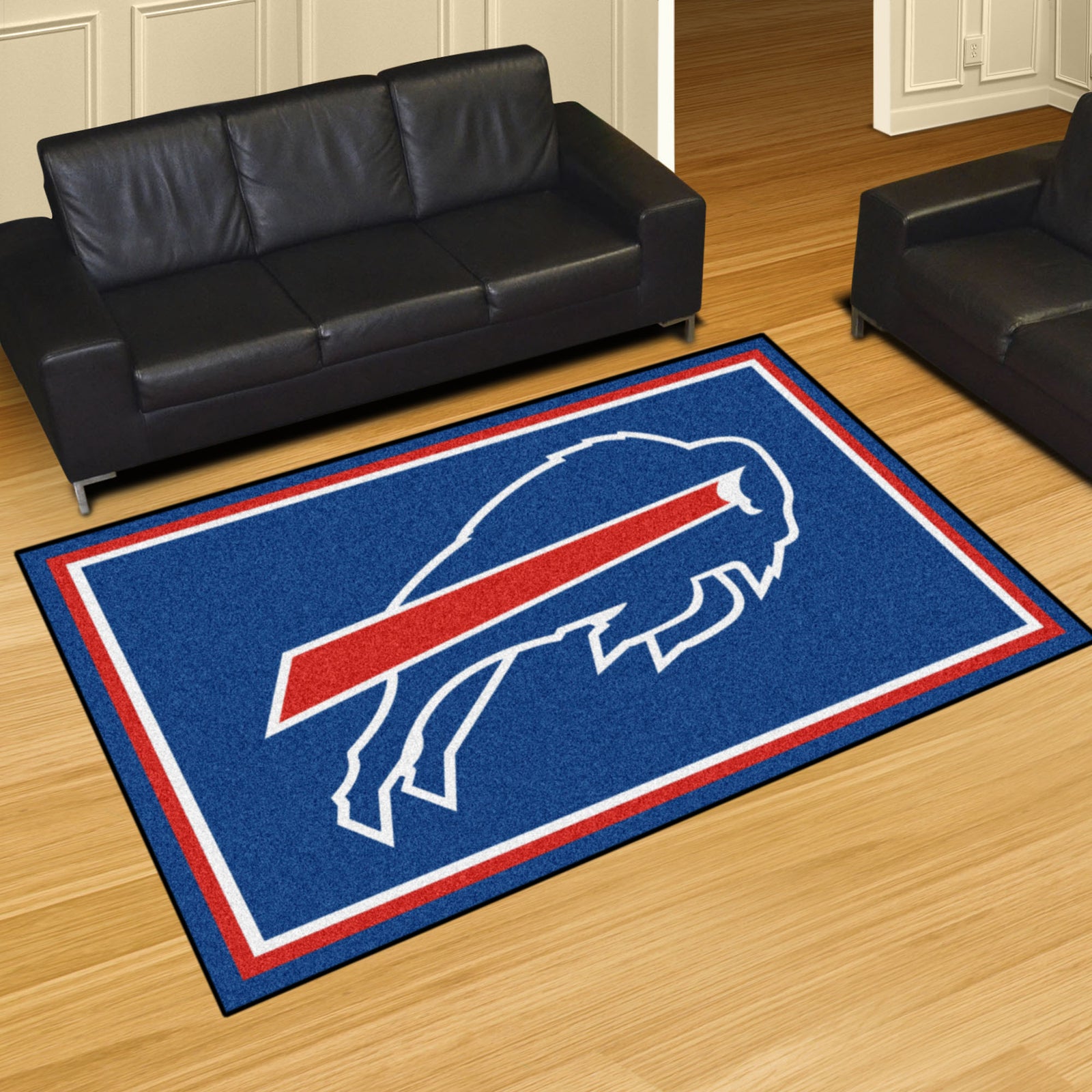 Buffalo Bills Nfl Area Rug Carpet Living Room Rug Home Us Decor