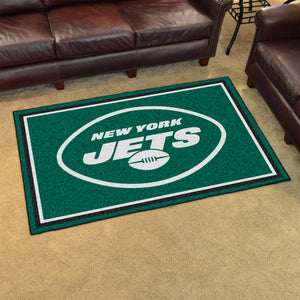 New York Jets Plush Rug  NFL Area Rug - Fan Rugs