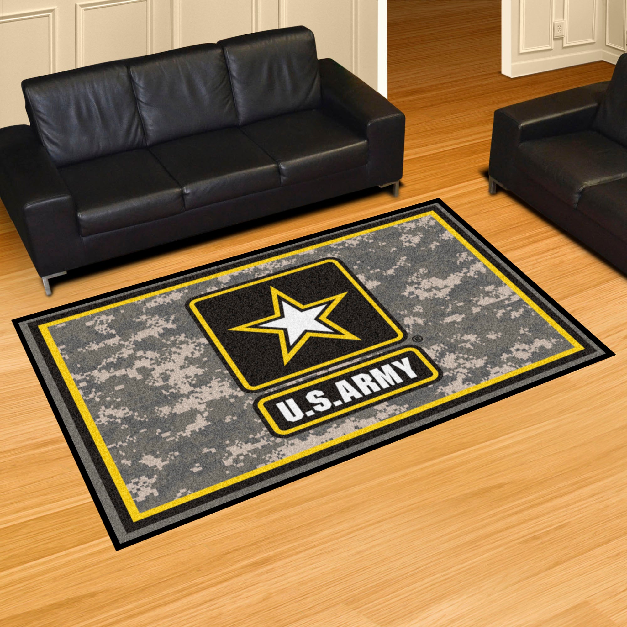 U.S. Army Ultra Plush Area Rug  NFL Area Rug - Fan Rugs