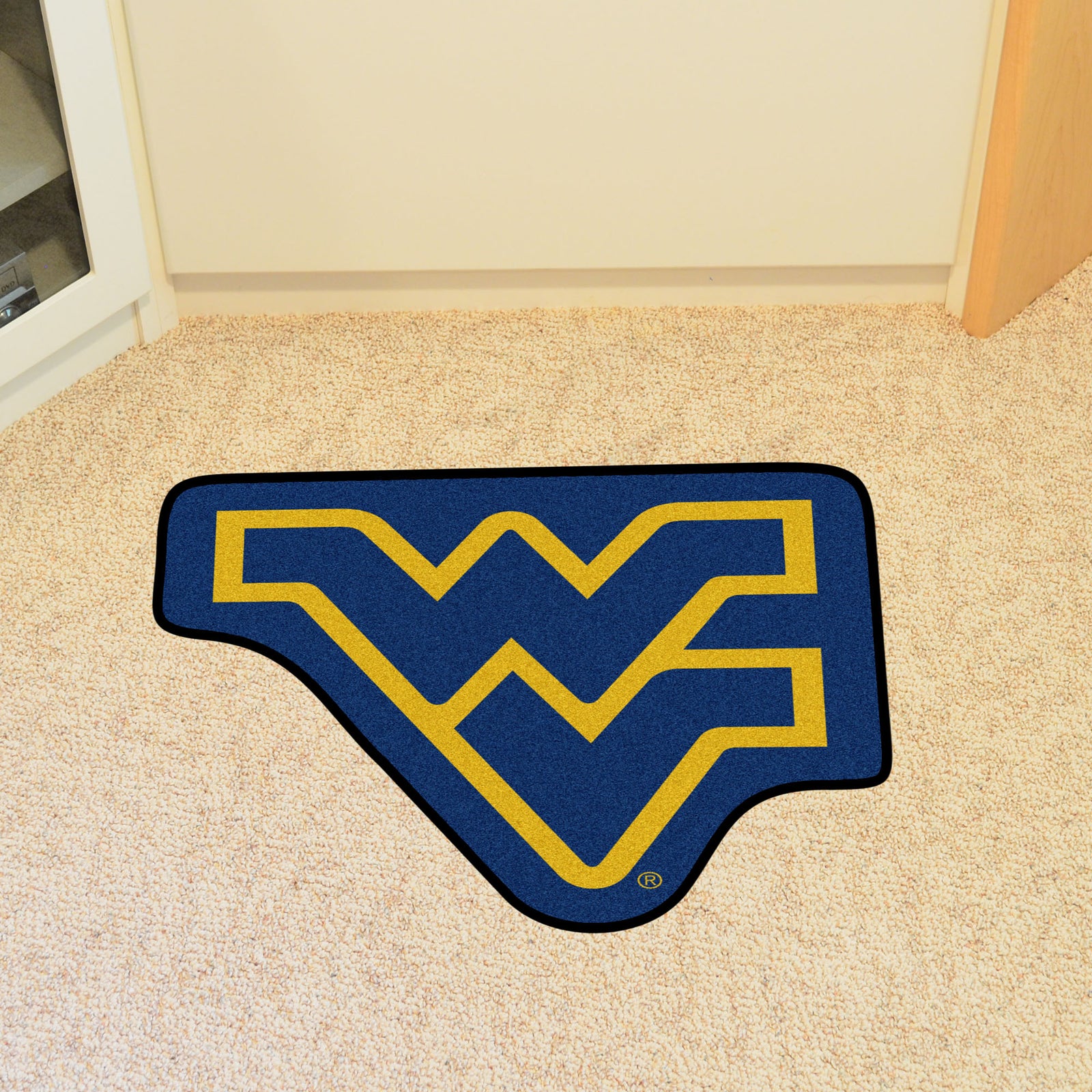 West Virginia Mountaineers 3' x 5' Area Rug - Sports Unlimited