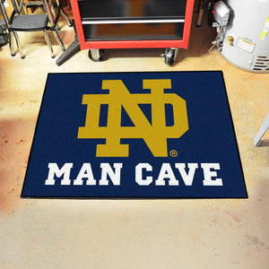 Notre Dame Man Cave All Star Mat