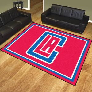 Los Angeles Clippers Rug  NBA Area Rug - Fan Rugs