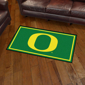 University of Oregon Plush Rug  College Area Rug - Fan Rugs