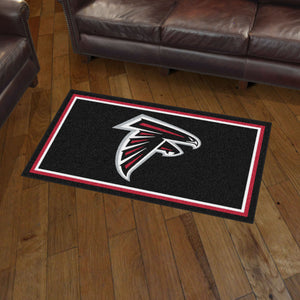 Atlanta Falcons Plush Rug  NFL Area Rug - Fan Rugs
