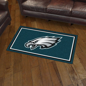 Philadelphia Eagles Plush Rug  NFL Area Rug - Fan Rugs