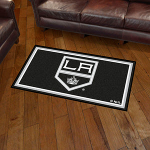 Los Angeles Kings Plush Rug  NHL Area Rug - Fan Rugs