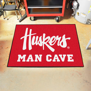 University of Nebraska Huskers Man Cave All Star Mat