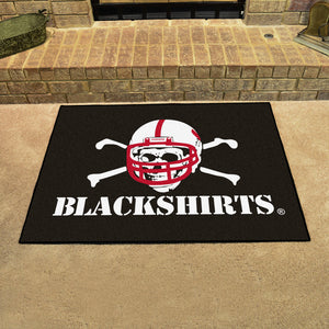 University of Nebraska Blackshirts All Star Mat  college all star mat - Fan Rugs