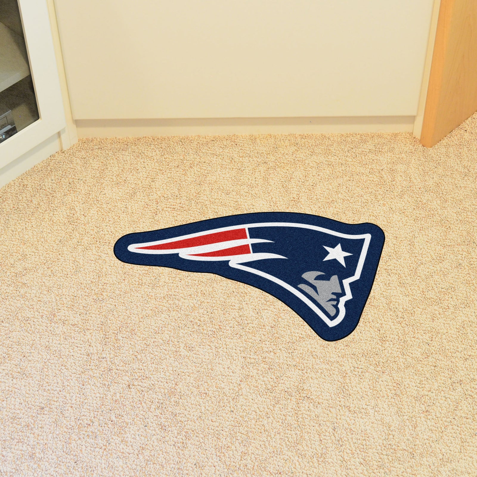 Fanmats New England Patriots 8ft. x 10 ft. Plush Area Rug